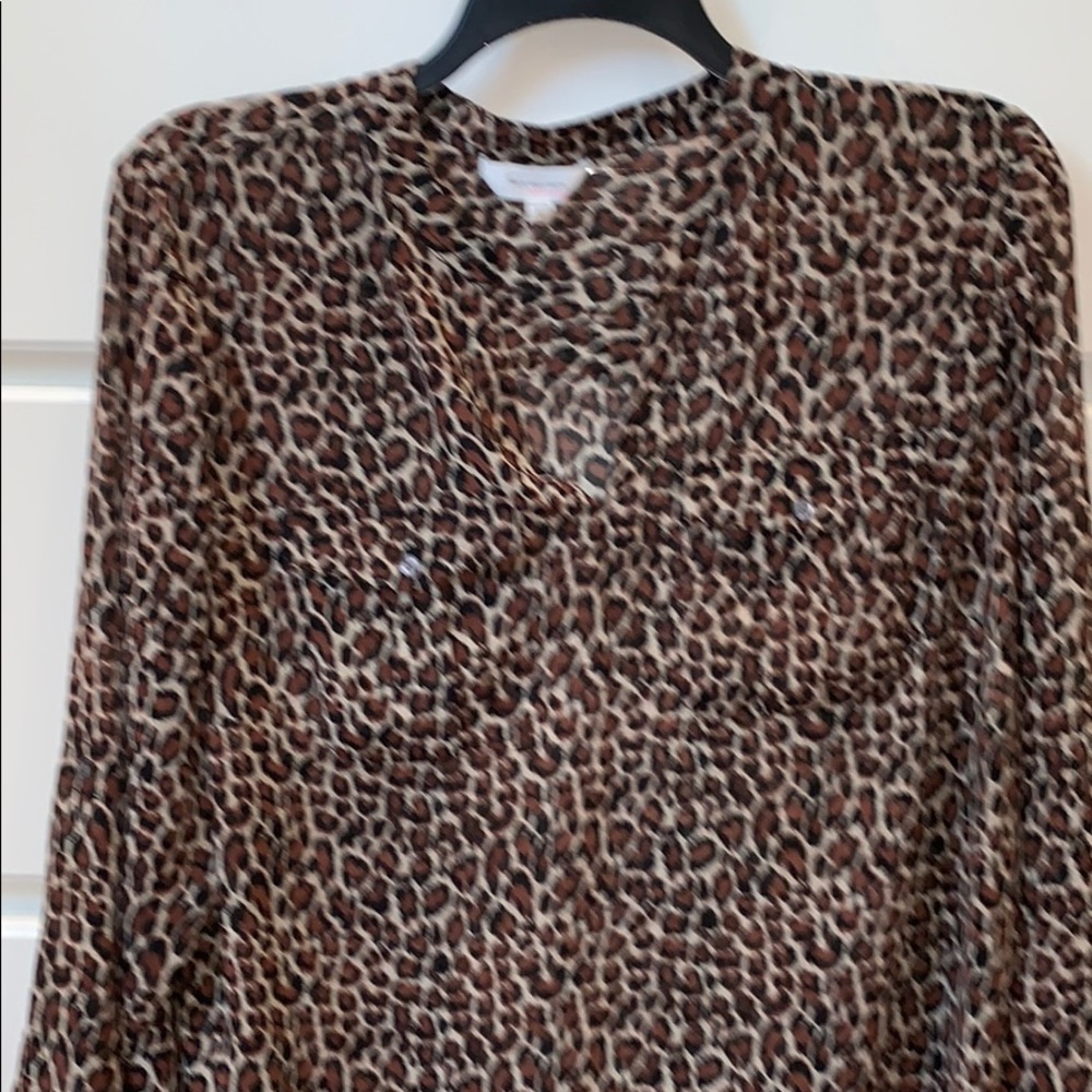 Two by Vince Camino sheer blouse